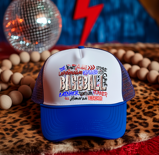 Baseball DTF Hat Transfer