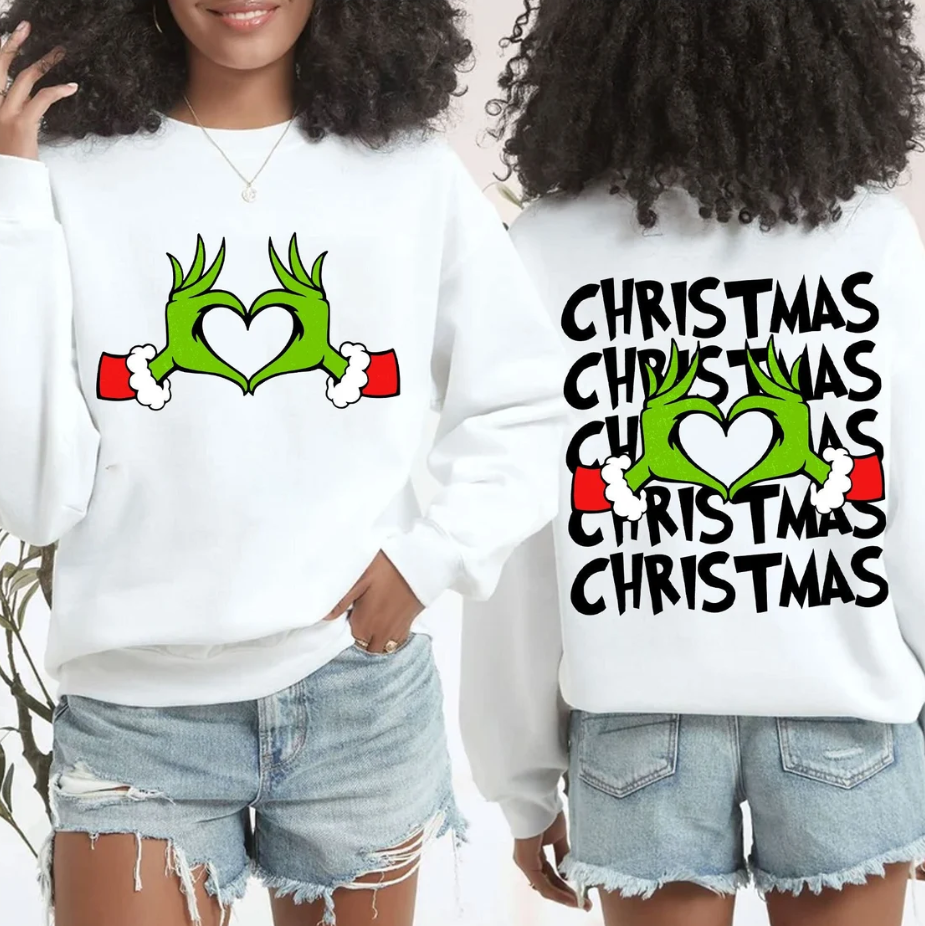 Grincmas Transfer (Front  & Back)