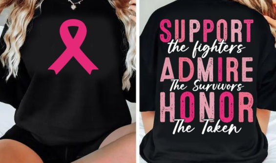 Support the Fighters Admire the Survivors Honore the Taken  DTF Transfers (front and back)