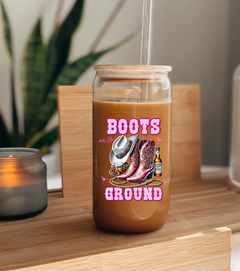 Boots on Ground Female  UV Decal