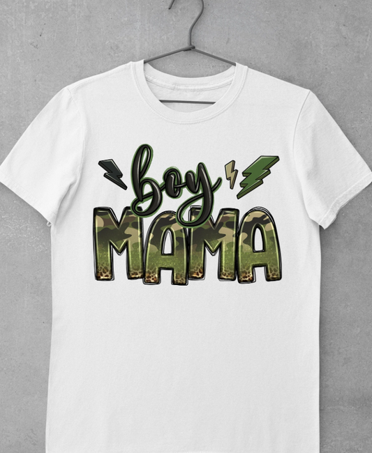 Boy Mama Camo  Transfer