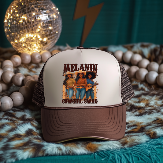 3 inch Melanin Cowgirl Swag Transfers