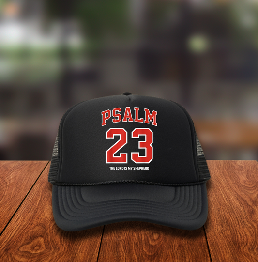 Psalm 23  Hat DTF Transfer