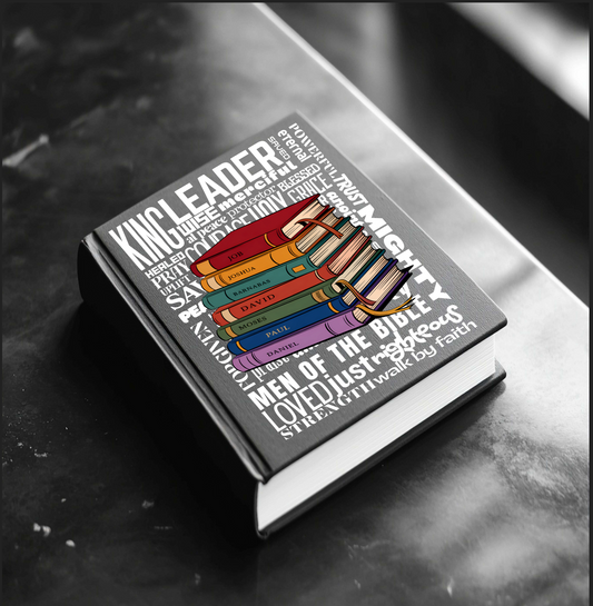 Men of the Bible affirmation   UV Decal FOR JOURNALs