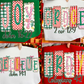 Christian Christmas  Scripture Bundle 4 Prints DTF  Transfers