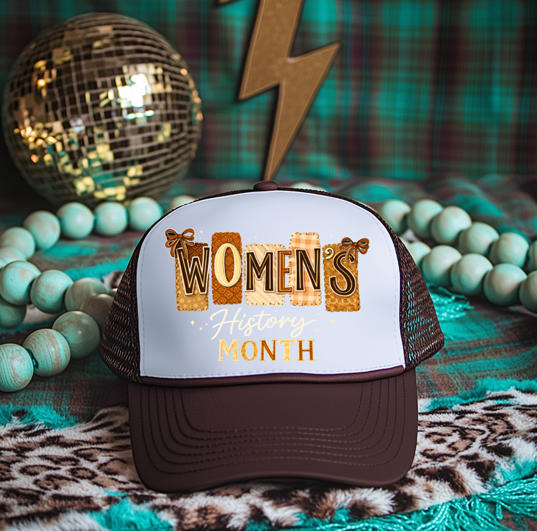 Women's History DTF Hat Transfer