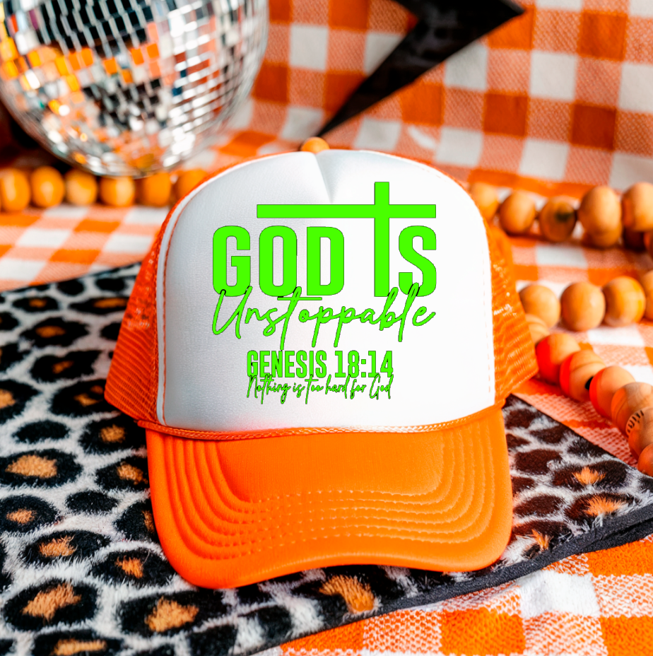 3 inch Unstoppable DTF Hat Transfers