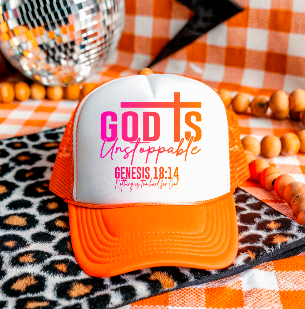 3 inch Unstoppable DTF Hat Transfers