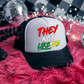 3 inch They Not Like Us  Hat Transfers