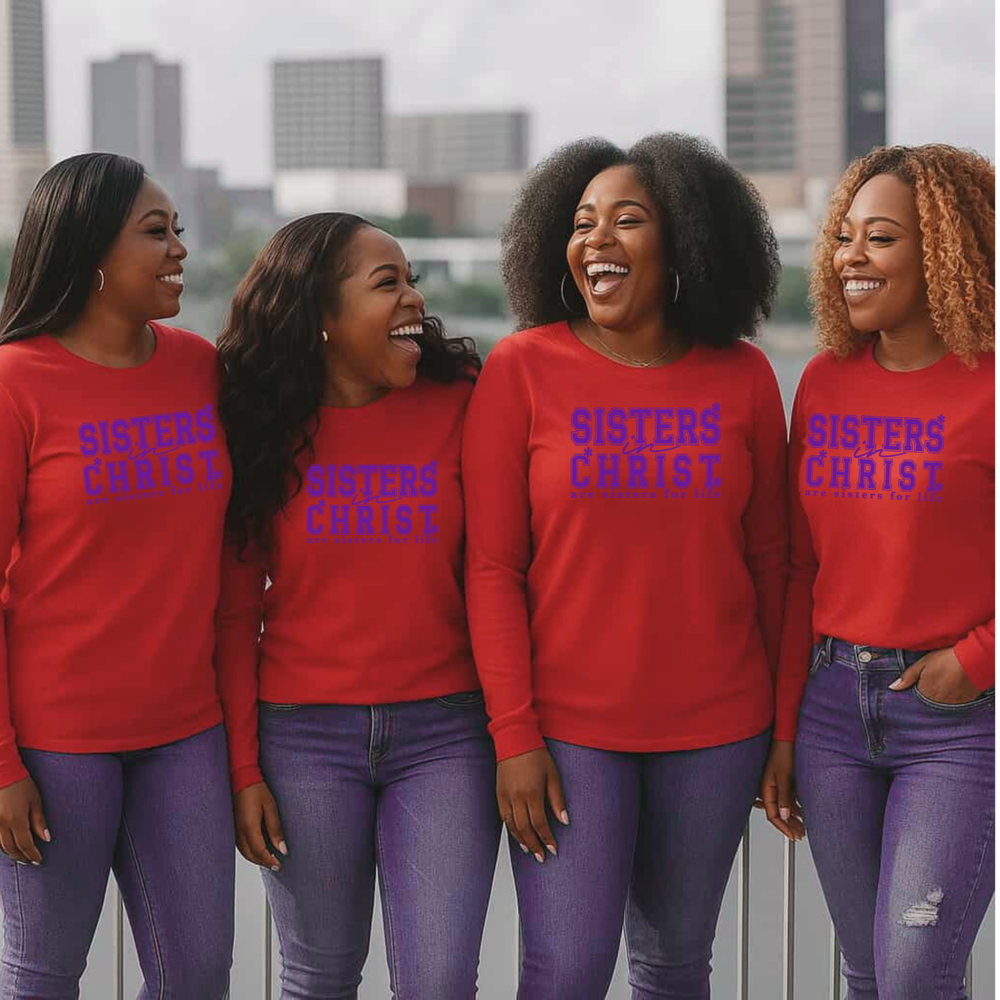 Sisters in Christ  Cute Screen Prints (Prints sold Separately)