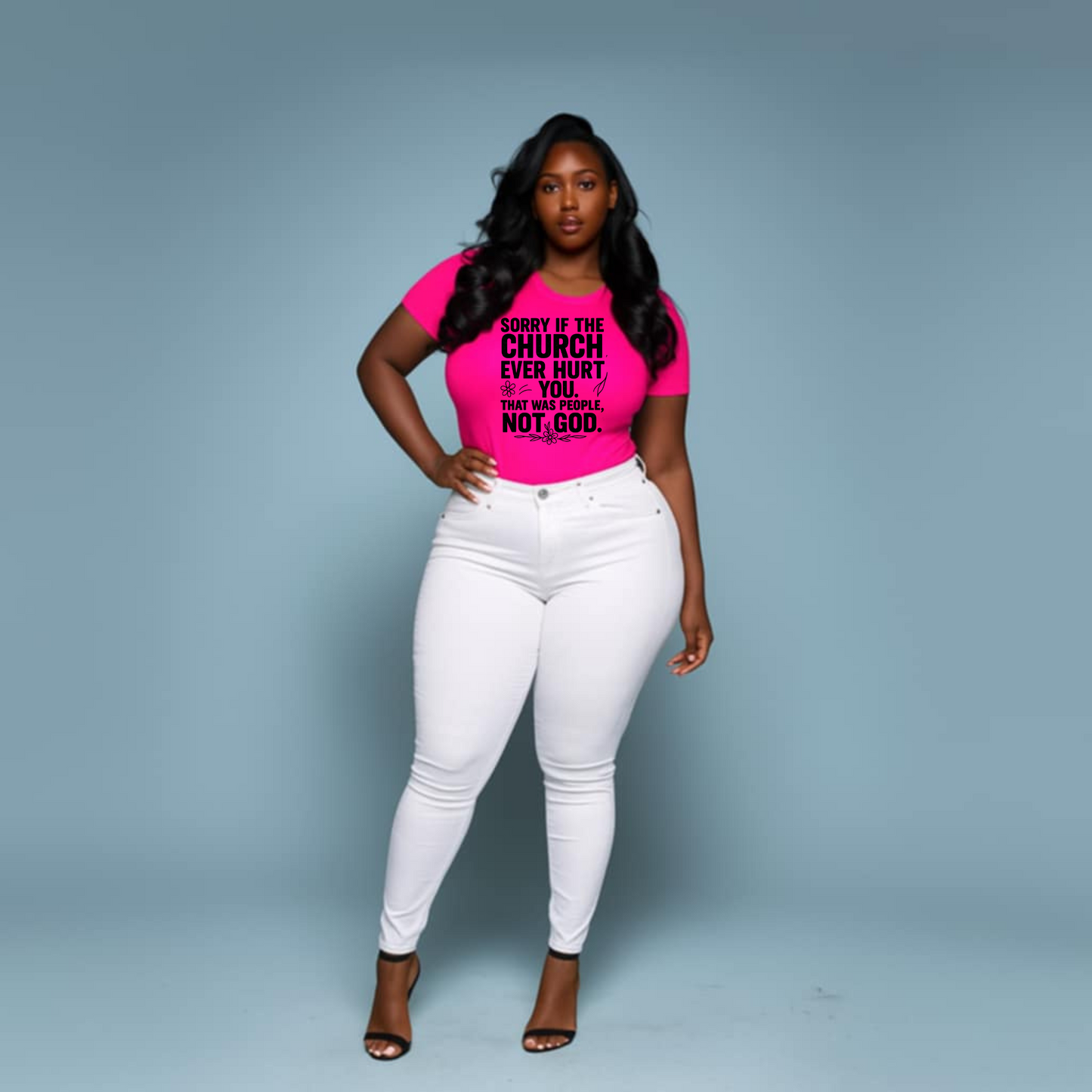 Sorry if the Church ever hurt you That was people Not God  Screen Prints