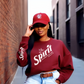 White Spirit Drink Deeply of God Spirit  Screen Prints (with Pocket)
