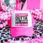 Pink  Straight out the Bed and Giving God Glory  Hat Transfers