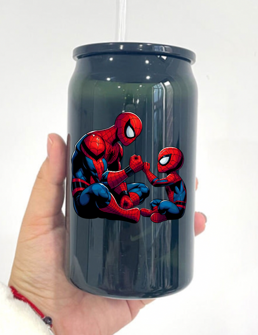 Spiderman Super Dad UV Decal