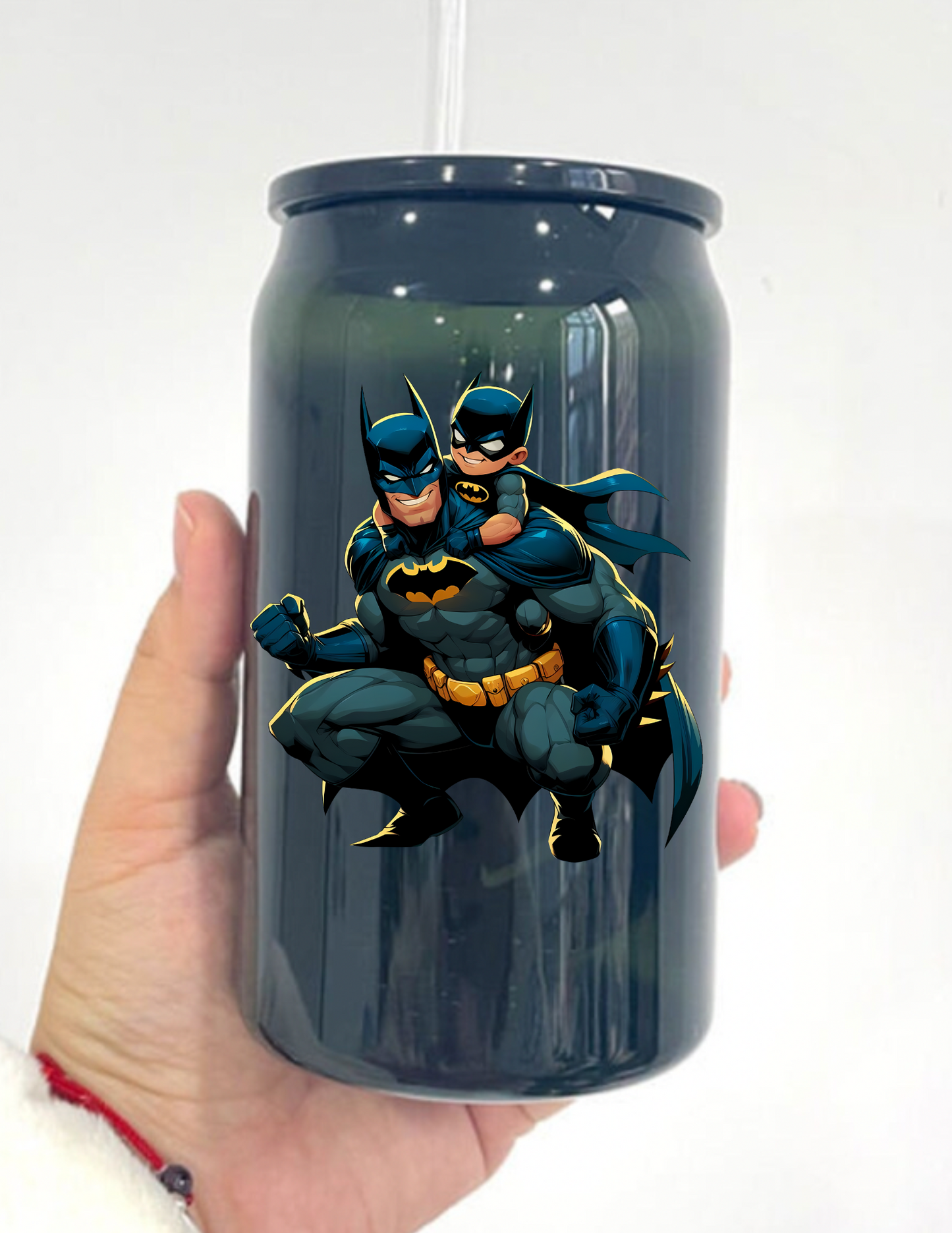 Batman Super Dad  UV Decal