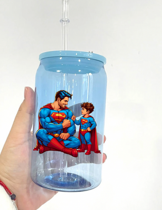 Superman Super Dad UV Decal