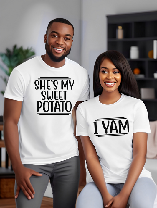 She's my Sweet Potato I Yam Transfer