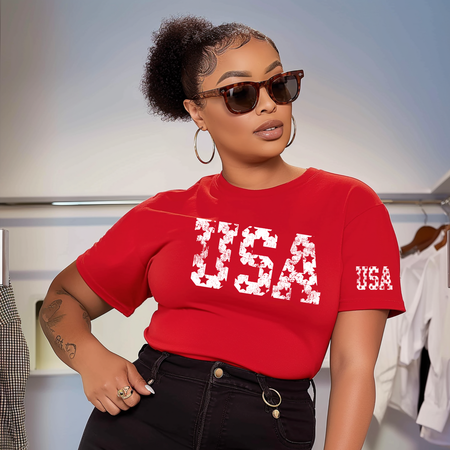 USA  with Pocket Screen Prints
