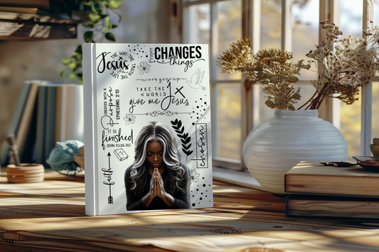 PRAYING AND AFFRIMATION UV Decal FOR JOURNALS