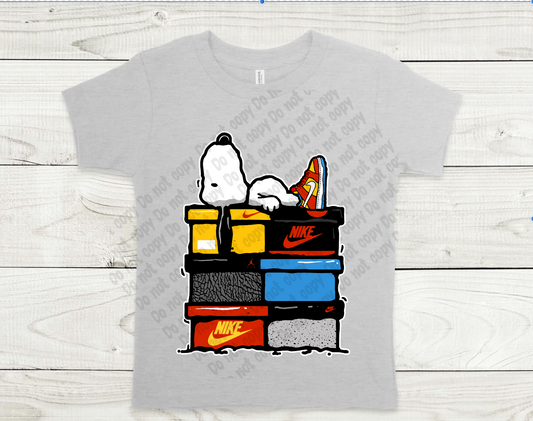 Snoopy  Transfer (Pocket and Front )