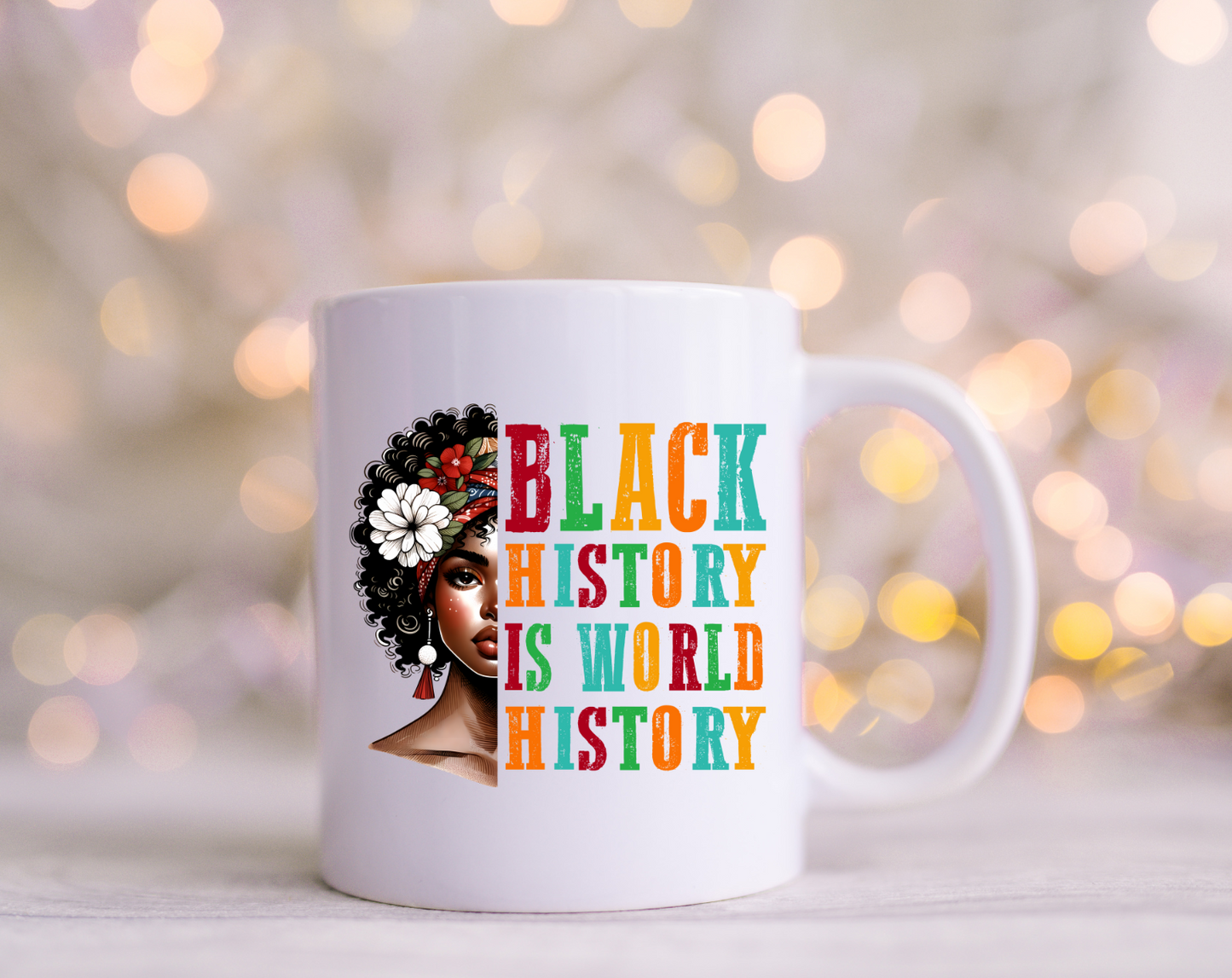 Black History is World History UV Decal