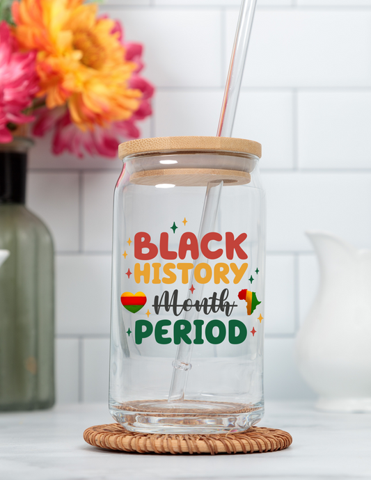 Black History Period UV Decal