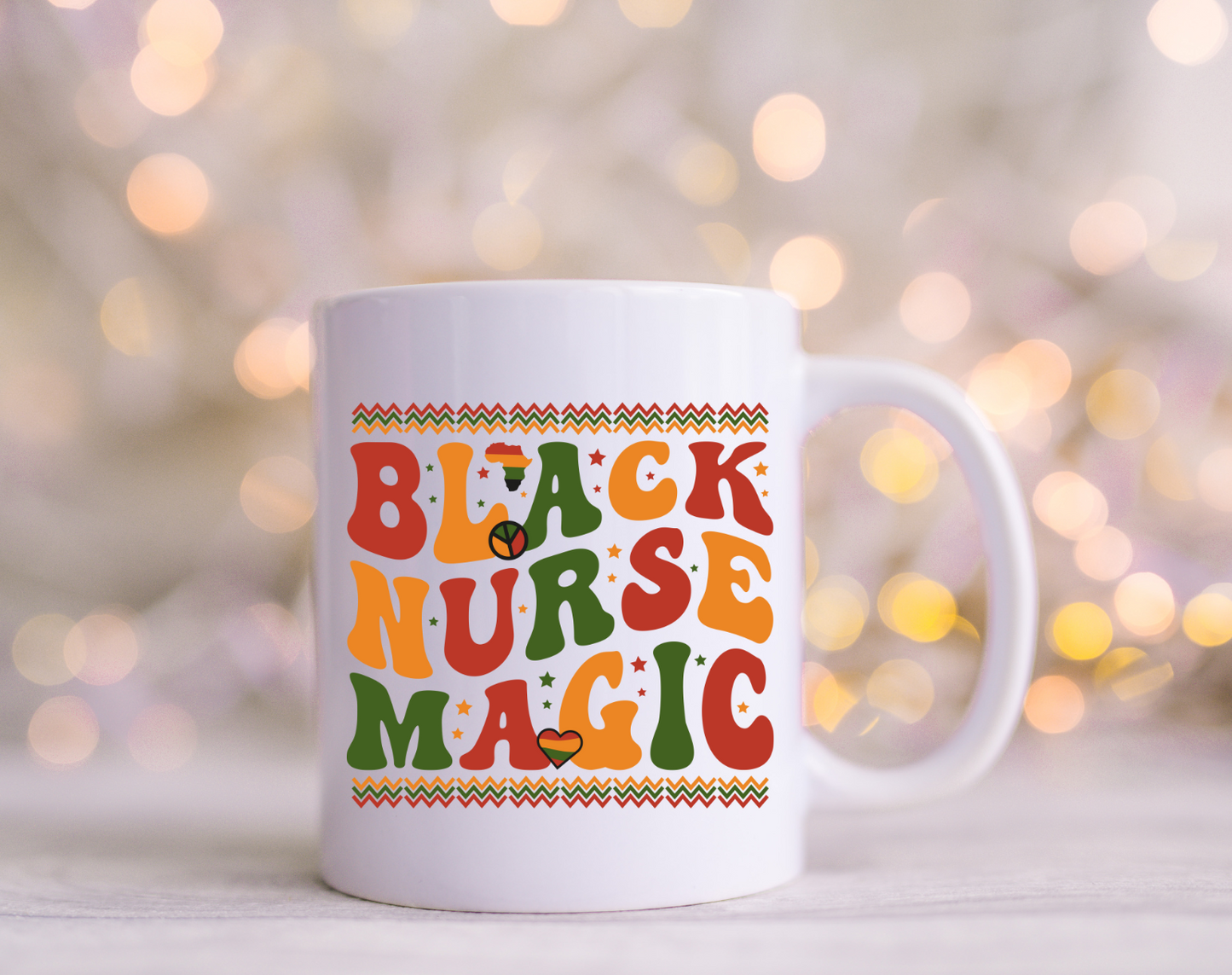 Black Nurse Magic UV Decal