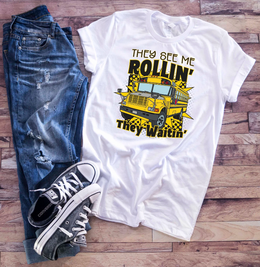 They See me Rollin They Waitin'  Shirt