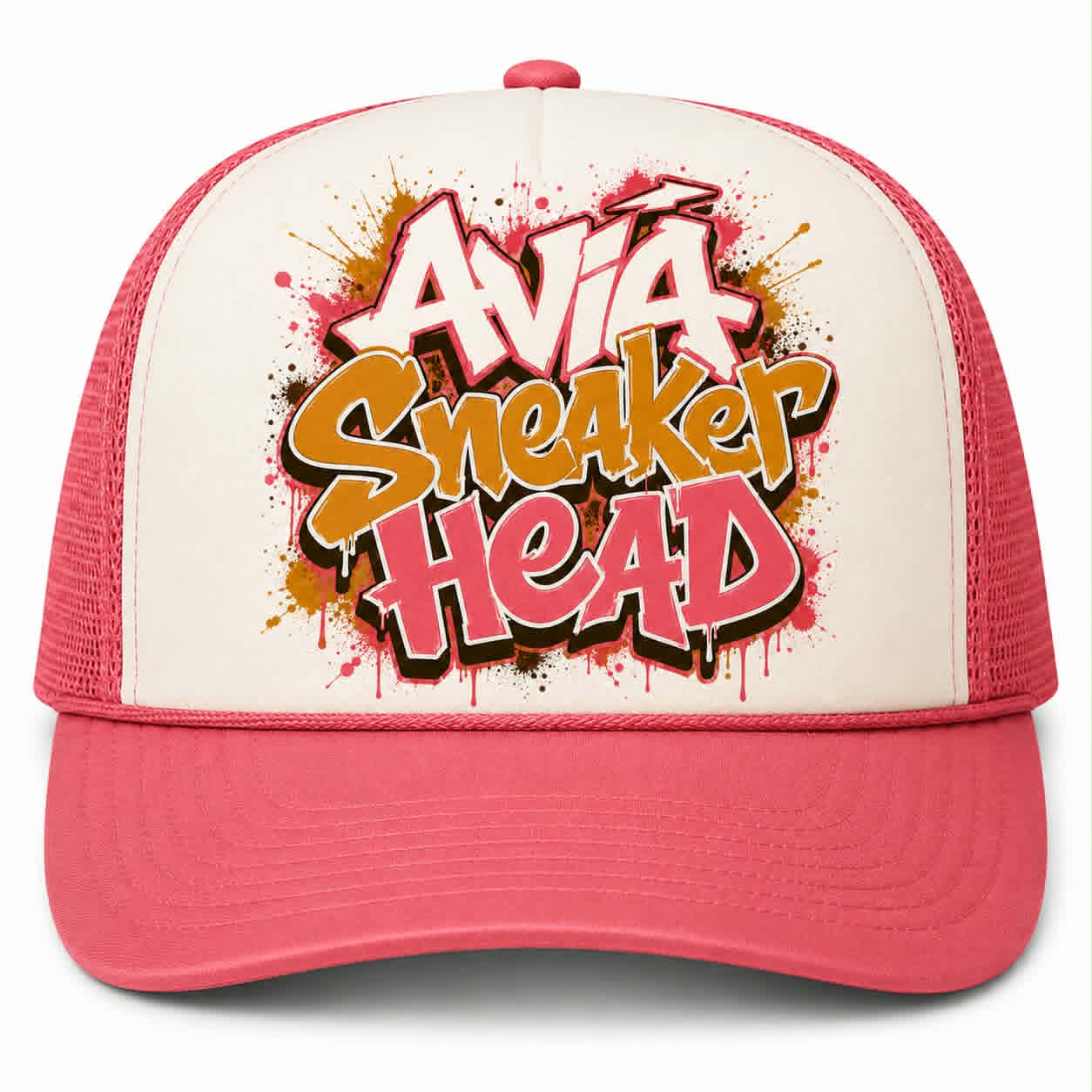 Avia Sneaker Head Hat DTF Transfer