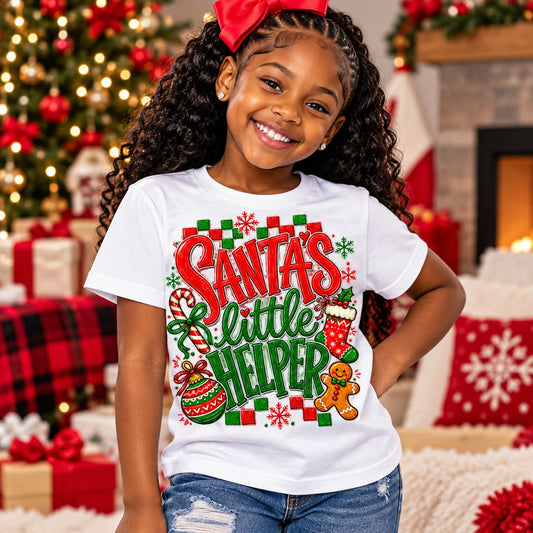 Santa’s Little Helper DTF Transfer