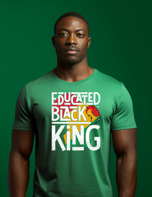 Educated Black King  DTF TRANSFER