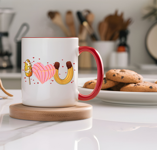 I Love You(corn, heart, cookie) UV Decal