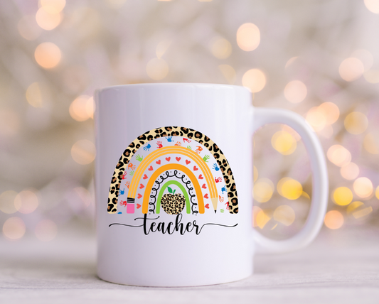 Teacher Rainbow Decals