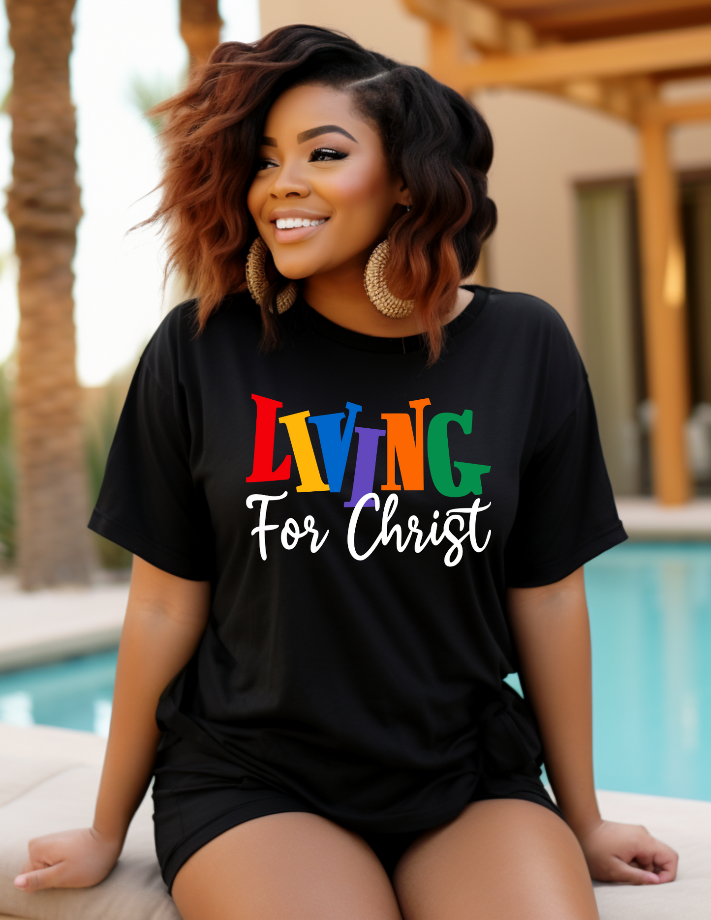 Living for Christ  DTF TRANSFER