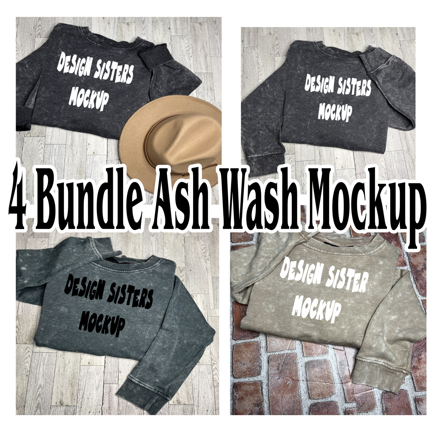 Ash Wash Bundle  Mockup