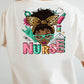 Messy Bun Nurse DTF TRANSFER