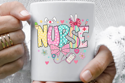 Easter Nurse UV Decals