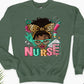 Messy Bun Nurse DTF TRANSFER