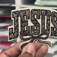 Camo Jesus  Hat Patch Custom Embroidered Hat Patches for Trucker Hats | Iron On