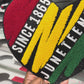 Since 1865 Heart Juneteenth  Chenille Patch | black History , Juneteenth Embroidered Patch