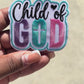 Child of God Hat Patch Embroidered Hat Patches for Trucker Hats | Iron On