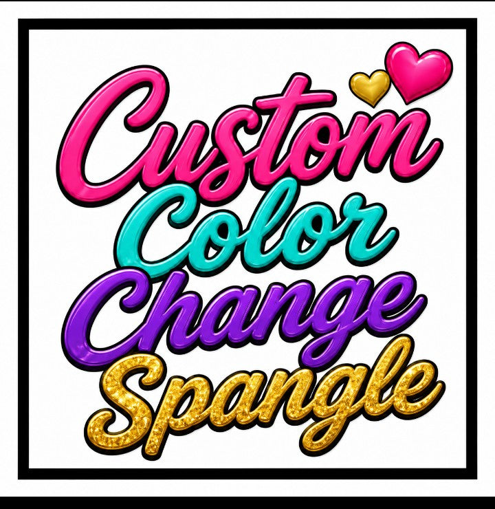 God Don't Play About Me Spangle COLOR CHANGE