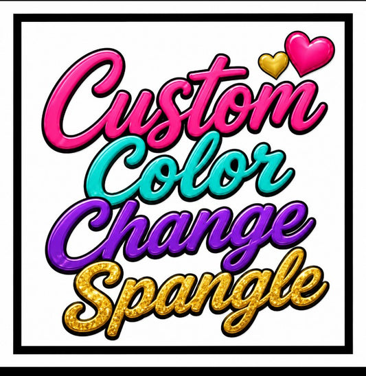 God Don't Play About Me Spangle COLOR CHANGE