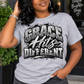 Grace Hits Different DTF Transfer
