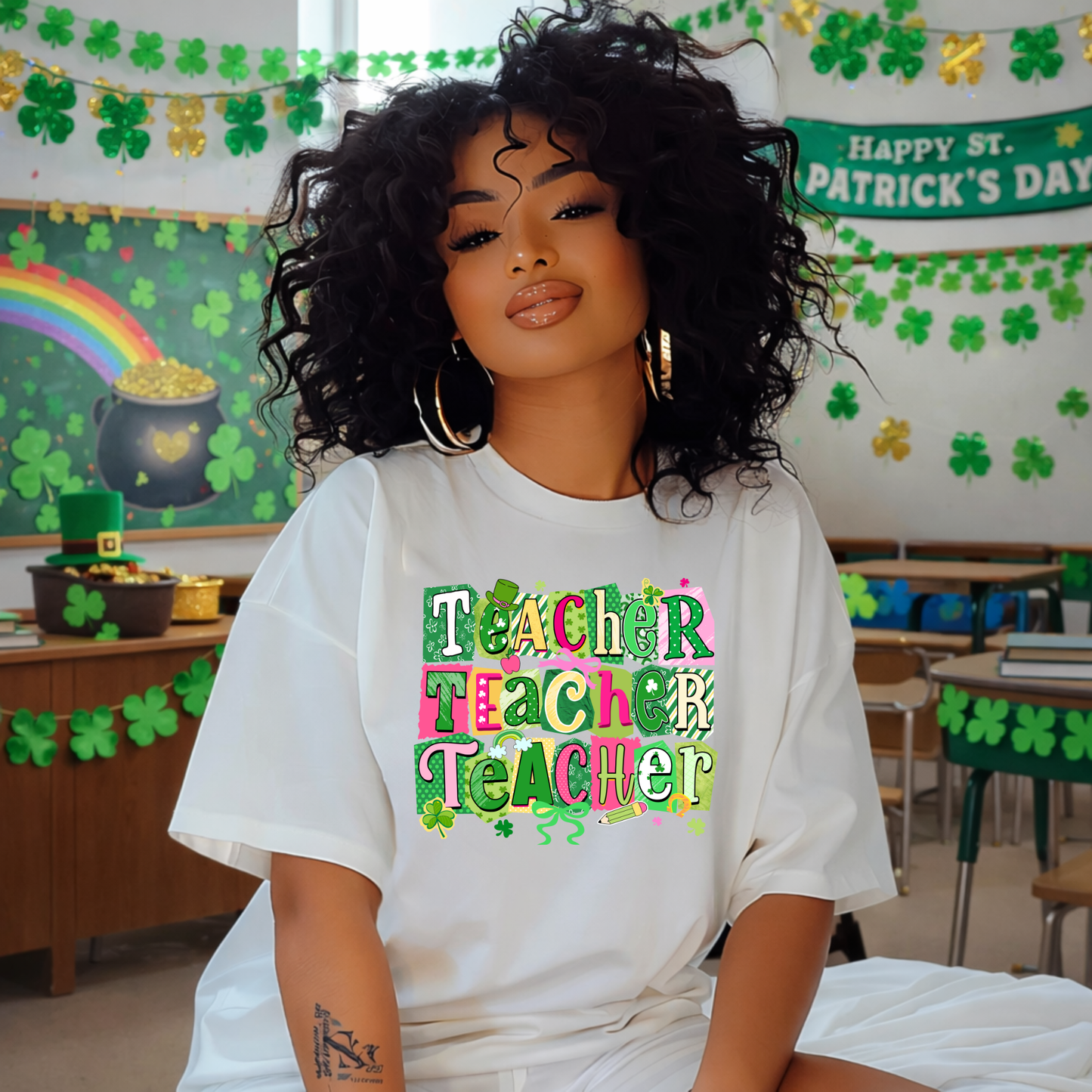 Lucky Teacher DTF TRANSFERS