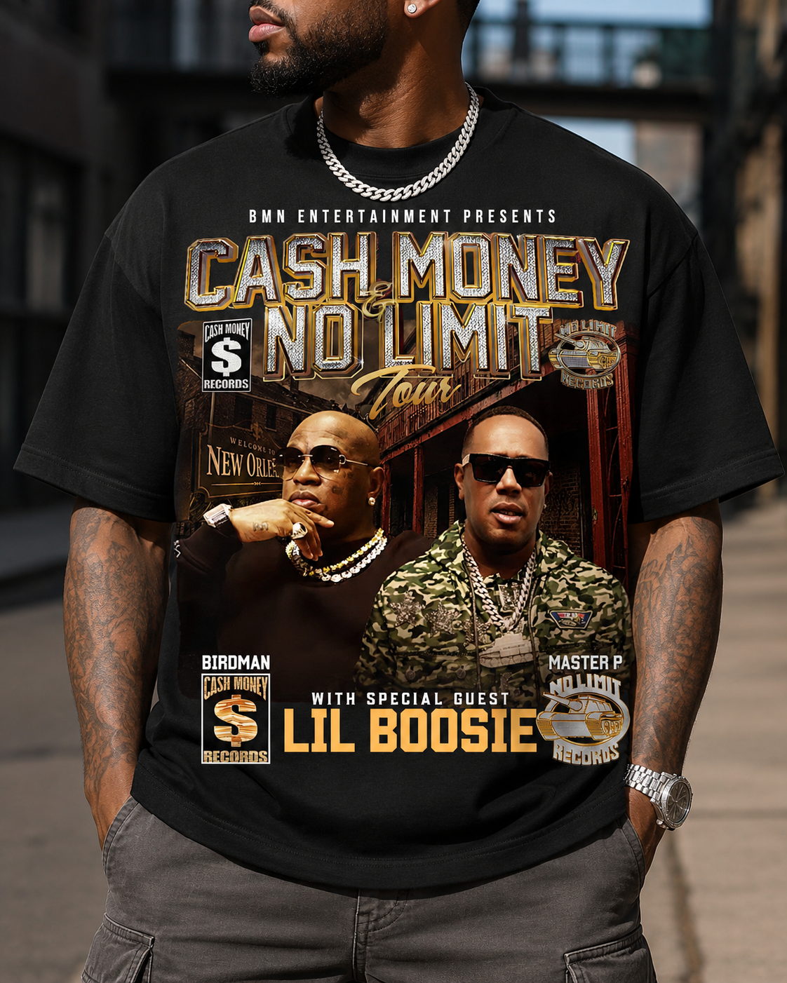 Cash Money No Limit Tour DTF Transfers