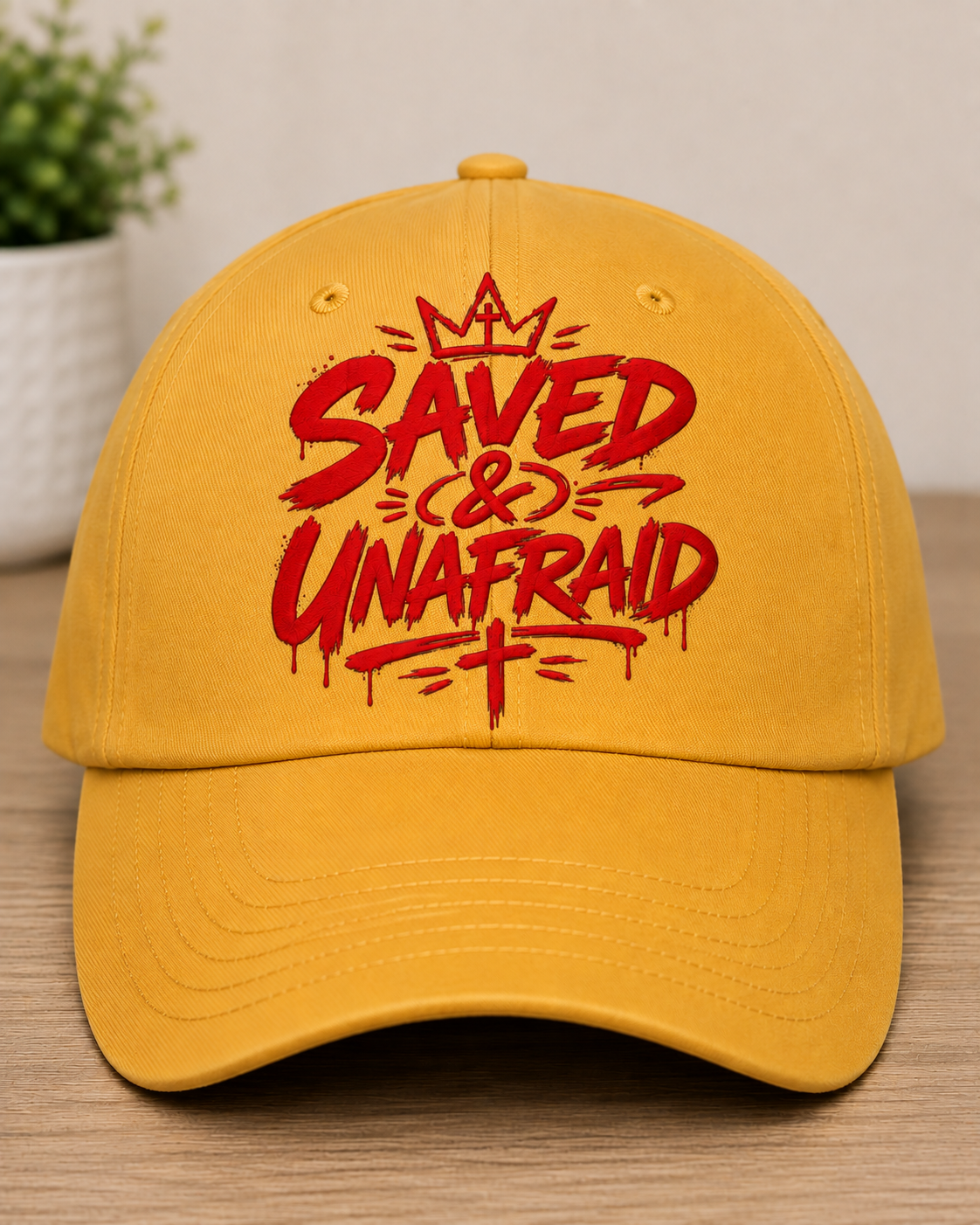 Saved & Unafraid Hat DTF Transfers