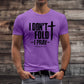 I dont Fold I Pray Screen Print