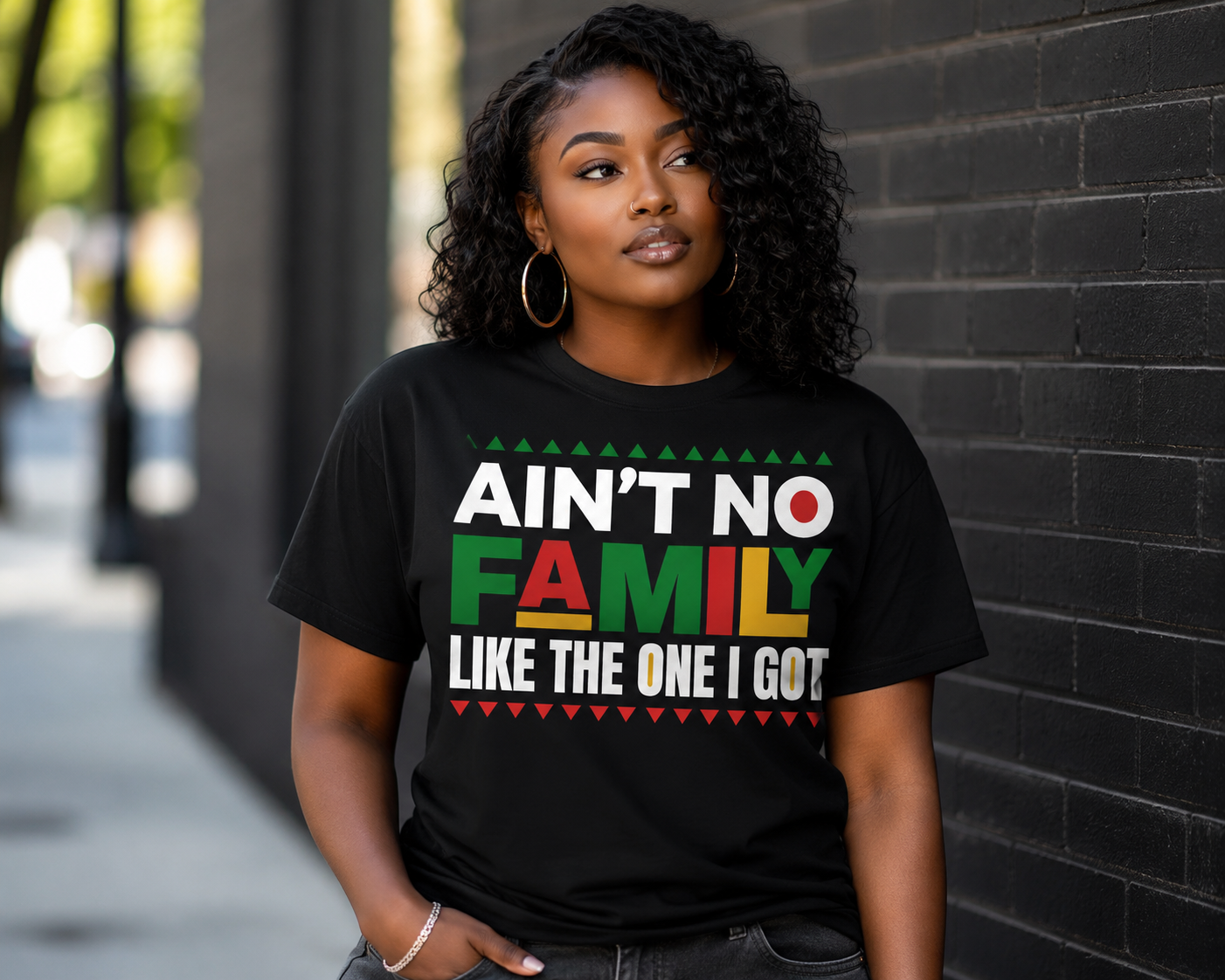 22x36 Ain't no Family Like the One I Got (White) Bundle Sheet| DTF Transfer Sheet DTF Gang Sheet