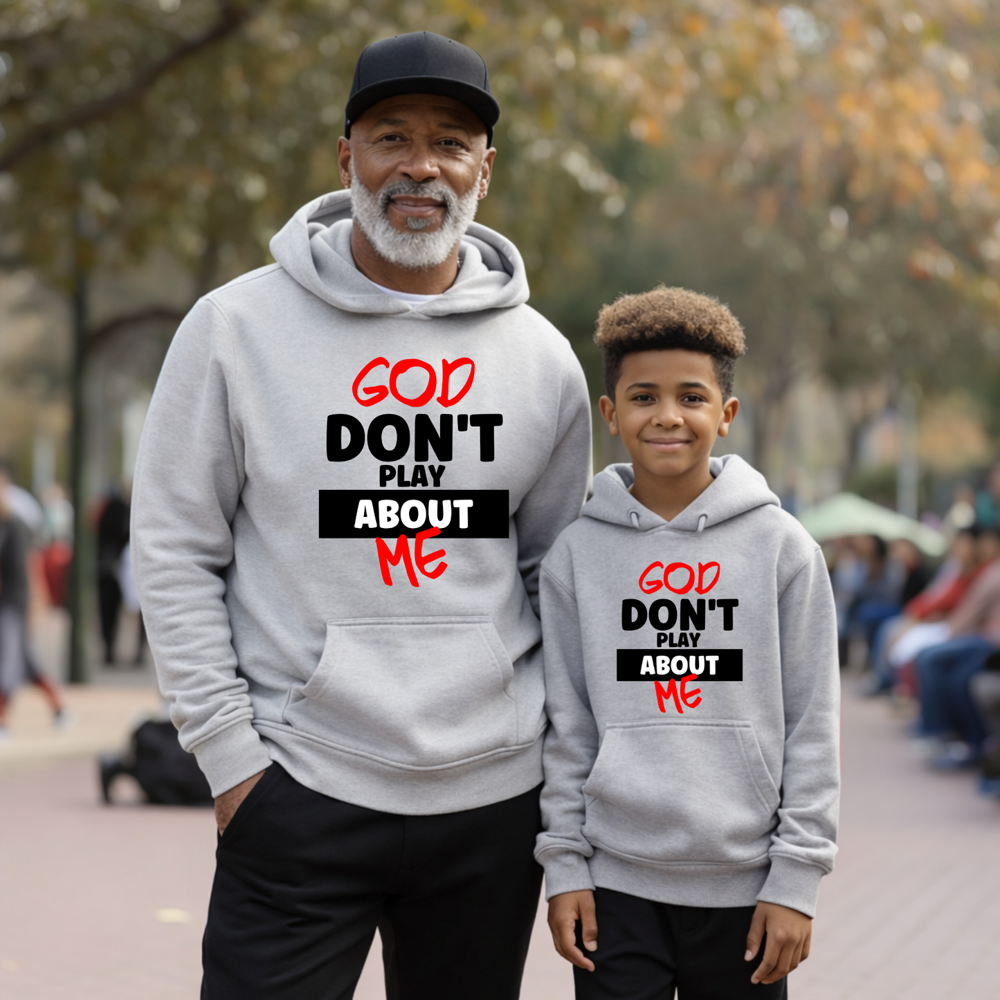 God Don't Play About Me DTF Transfer (FOR LIGHT COLOR SHIRTS)